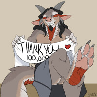 Thank YOU x100,000 and counting!  (by VampireKitty)