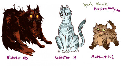 🌟 Warrior Cats sketches🌟 by SkytheHusky21 -- Fur Affinity [dot] net