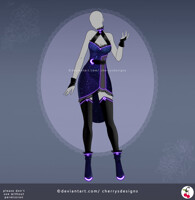 (OPEN) 24H AUCTION: Outfit adopt 1360