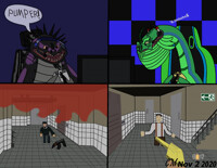 Lightning and Pumper Play Goldeneye N64