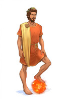 Greek character commission