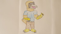 PirateEagle doodle.