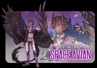 ADOPTABLE AUCTION #10 - Space Avian