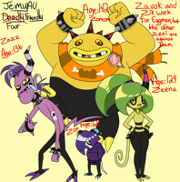 Jemy AU: Friendly Four