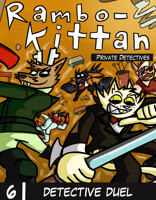 Rambo-Kittan Cover art chapter 6