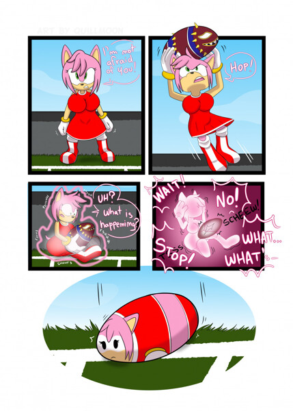 Amy Rose vs robot (Sonic) {Commission} by Avioylin on Newgrounds