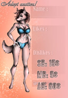 Pink Wolf girl adopt auction [closed!]
