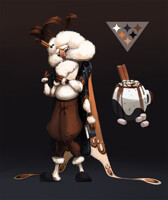 Cocoa with marshmallow