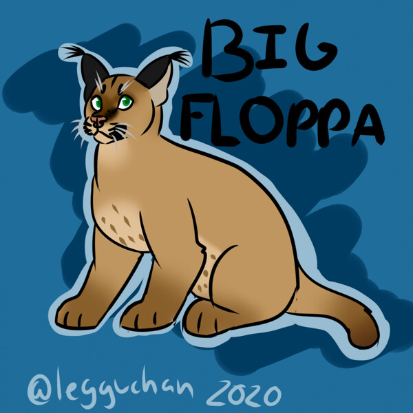 How to draw FLOPPA (Big Floppa)
