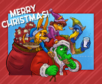 Merry Christmas From Dingo and Friends!
