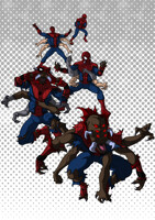 Man-Spider Transformation (Tom Holland Version)