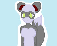 ghost slime pup oc by midnight_a_wolf -- Fur Affinity [dot] net