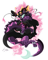 cuddling noodles :: commission