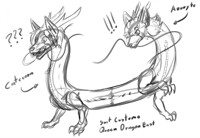 Oriental dragon queen suit