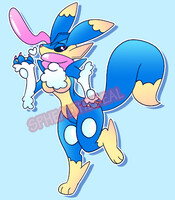 [SOLD] RENAMON x GRENINJA FUSION