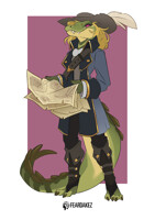 HALLOWEEN 2020 🎃 Crocodile Pirate 🎃 FEARDAKEZ