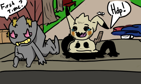 duybap on X: Peek-a-boo !! The next Pokemon in my wishlist is MIMIKYU It  will be interesting to see him change 2 forms during the match. What role  do you think he