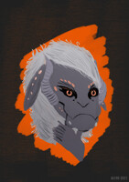 Alien headshot