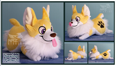 Shiny Raikou Custom Plush by Nazegoreng -- Fur Affinity [dot] net