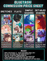[CLOSED] Commission Price Sheet -2021-
