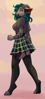 Cute Plaid Skirt [COMM]