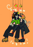 New Year  postcard