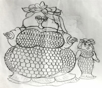 Do these scales make her look fat?