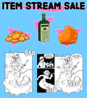 Item Stream Sale (Info+links in description)