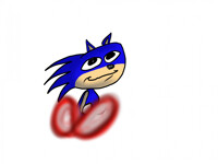Mugi Draws Dark Super Sonic — Weasyl