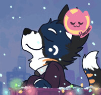 Damien's Commission, Animated Christmas YCH