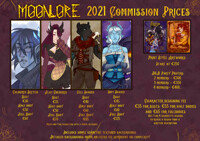 2021 Commission Prices