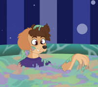 Fun in the slime|Commission