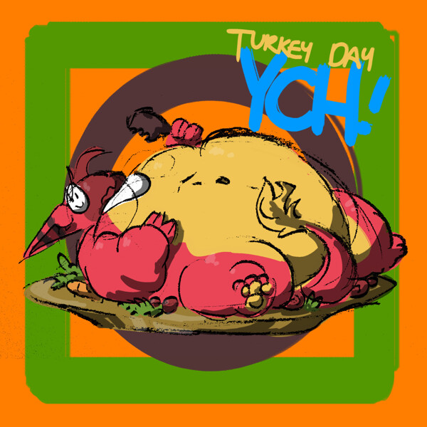 Turkey Day YCH! by WHYelse -- Fur Affinity [dot] net Turkey Day YCH! by WHYelse