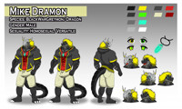 Mike Reference Sheet Outfit