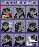 Telegram Stickers: Tufan