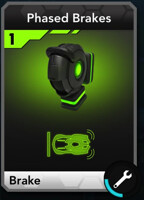 Turbot's phased brakes