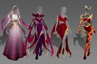 (CLOSED) - Female Outfit Adoptable Set #056