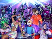 Rave-party [by Matokiro]
