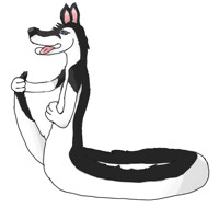 Husky naga seams hungry 