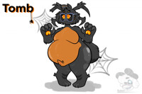 Tomb the chubby spider