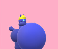 meatpie   buleberry inflated