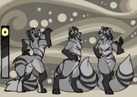 $25 Grey Catgirl adopt