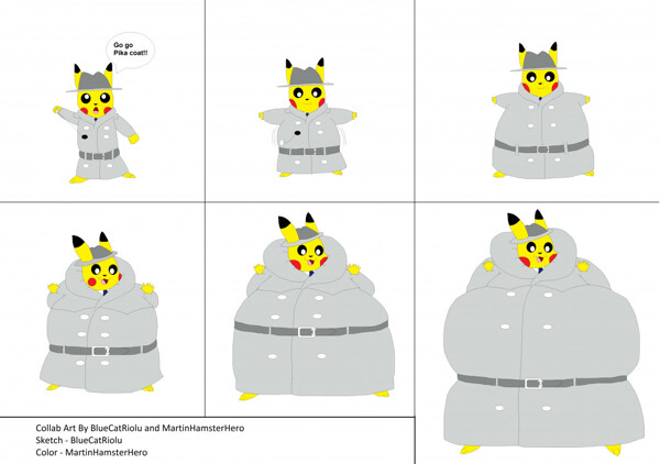 Go Go Gadget Pika Coat167 by redsavarin12 -- Fur Affinity [dot] net