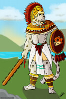 Aztec warrior