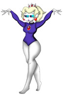 Possessed Boo Peach. Olympics Leotard.