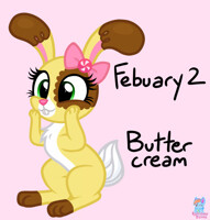 Character Daily Feburary 2 - Buttercream