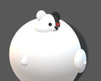monokuma accidentally swallows a air tank part  nine