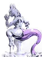 Liquid Metal Mewtwo