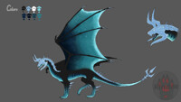 Frost Dragon Adopt Auction