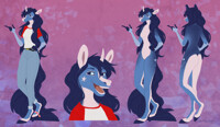 Unicorn reference sheet [commission]